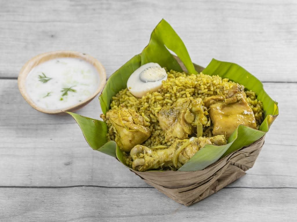 Krishnappa's Donne Biriyani - Logo