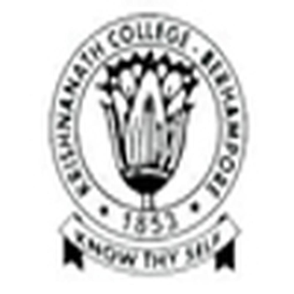 Krishnath College - Logo