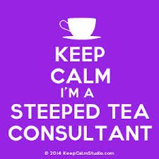 KristysTea -Steeped Tea - Logo