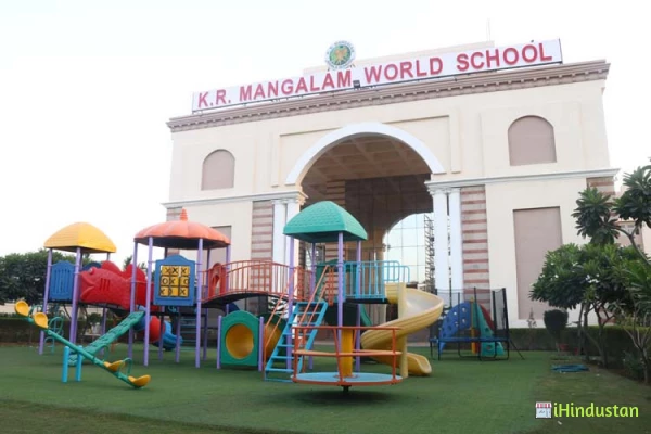 K.R. Mangalam World School - Faridabad - Logo