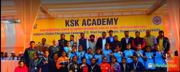 KSK Academy Sr. Sec. Public School - Logo
