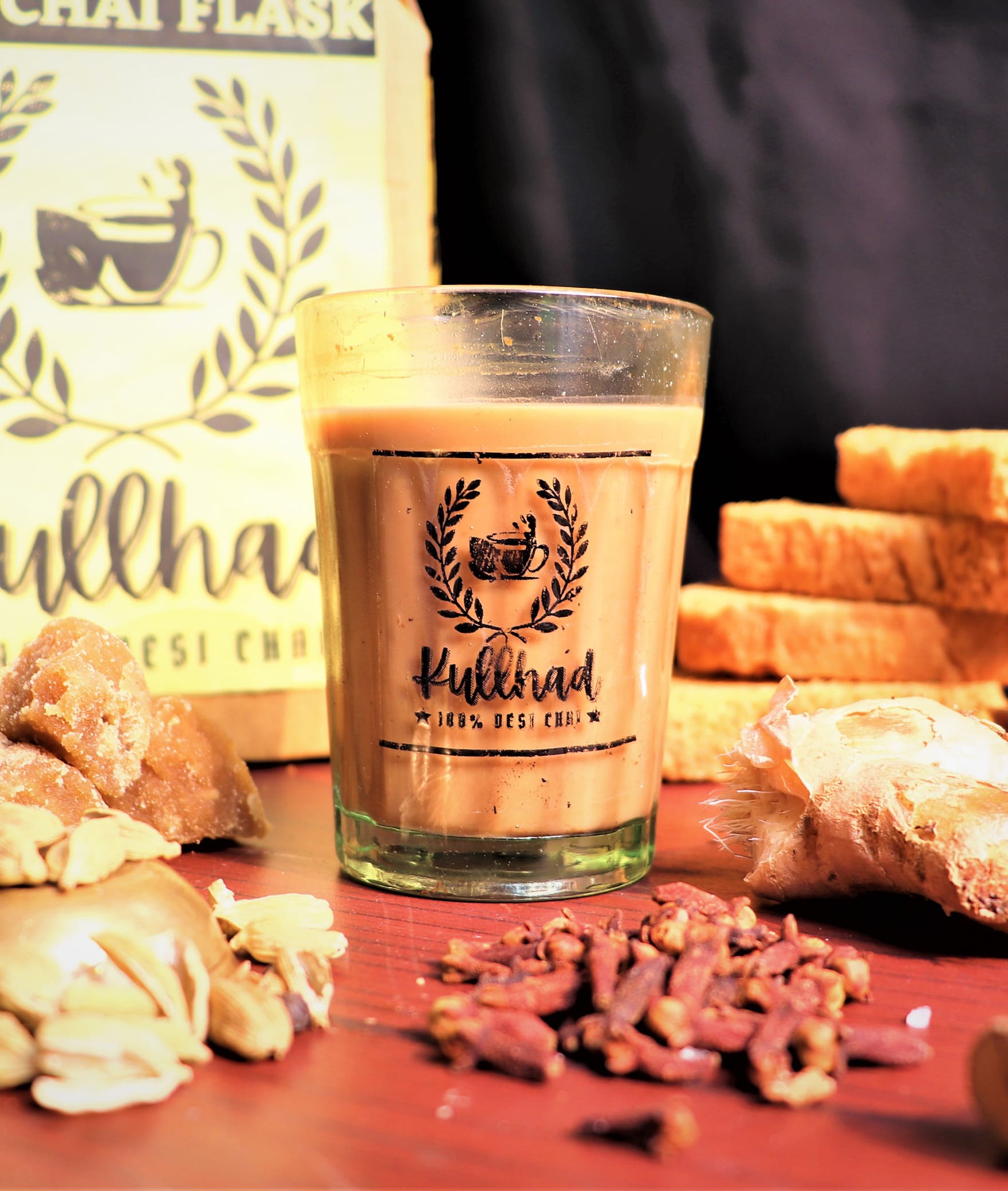 Kullhad - 100% Desi Chai - Logo