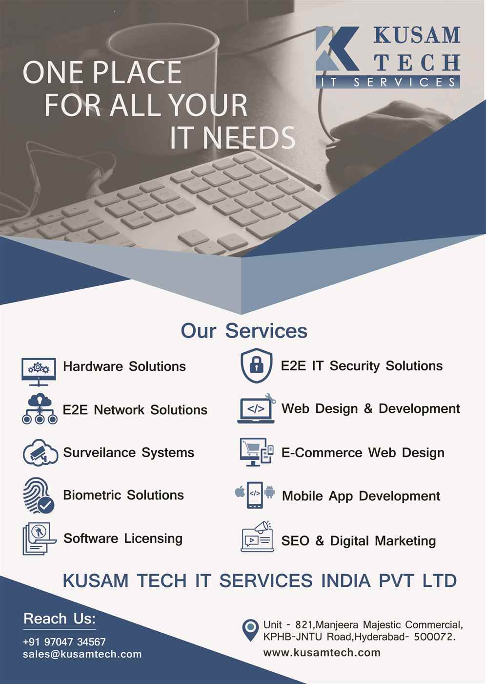 Kusam Tech It Services - Cover photo