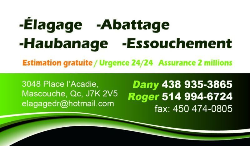 Élagage D.R. - Logo