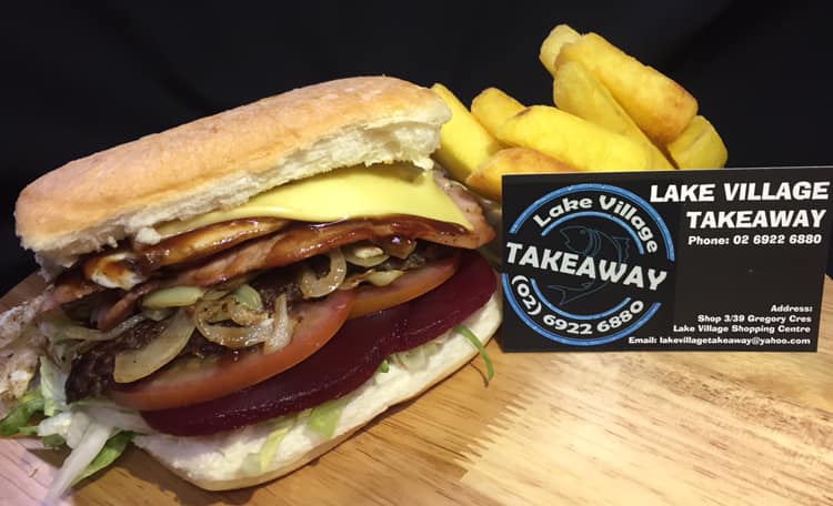 Lake Village Takeaway - Logo