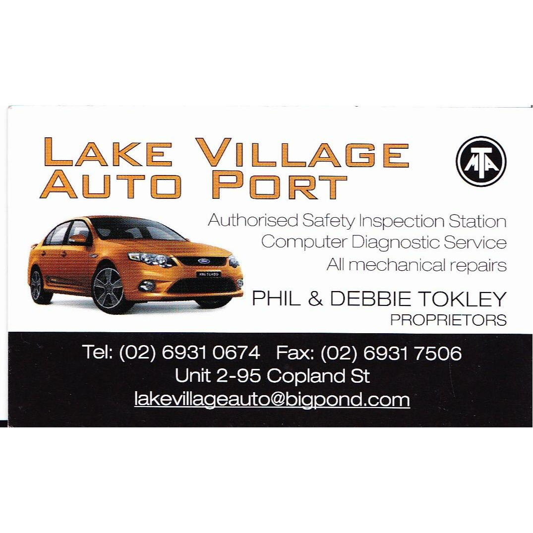 Lake Village Auto Port - Logo