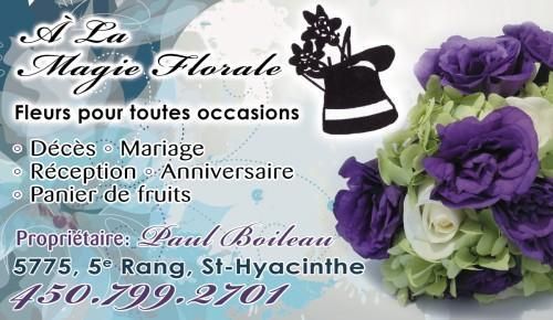 À la Magie Florale - Logo