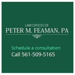 Law Offices of Peter M. Feaman, P.A. - Logo