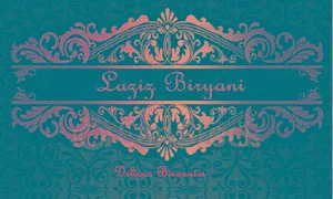 Laziz Biryani - Logo