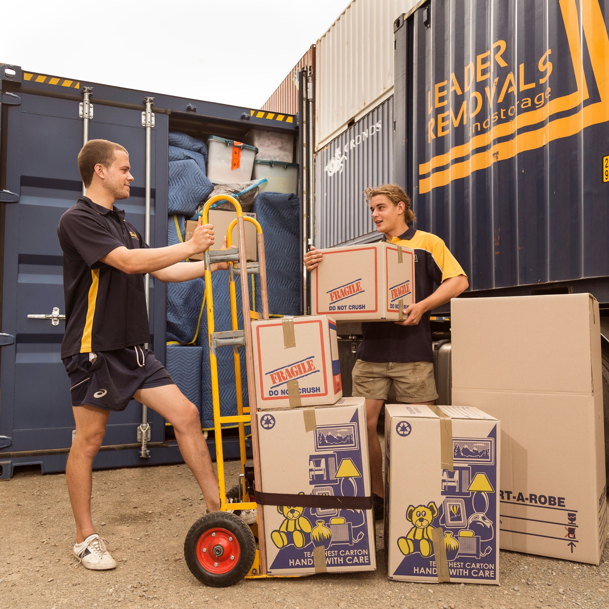 Leader Removals and Storage - Logo