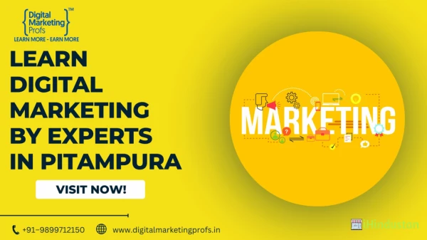 Learn Digital Marketing By Experts in Pitampura - Logo