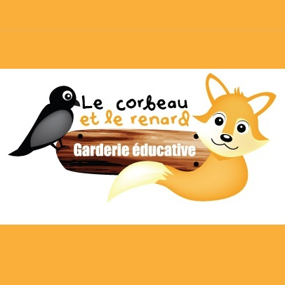 Le Corbeau Et Le Renard Garderie Éducative - Logo