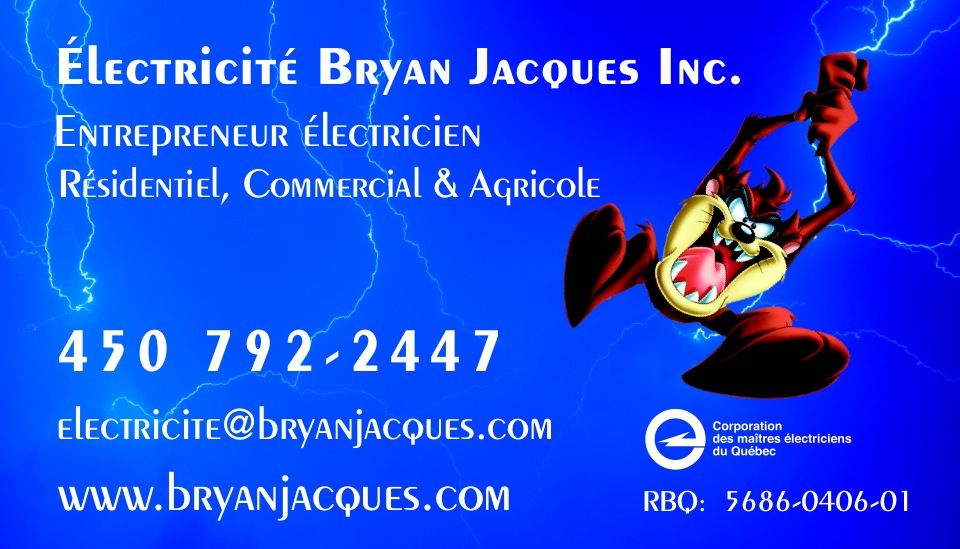 Électricité Bryan Jacques Inc. - Logo