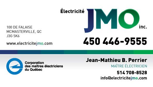 Électricité JMO inc. - Logo