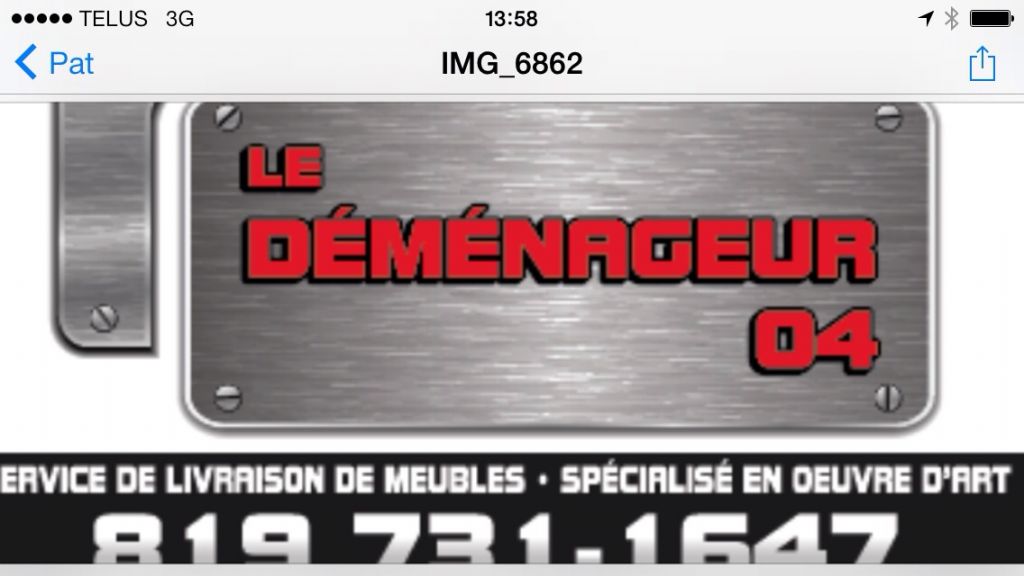 Le déménageur 04 - Logo