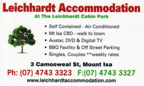 Leichhardt Accommodation - Logo