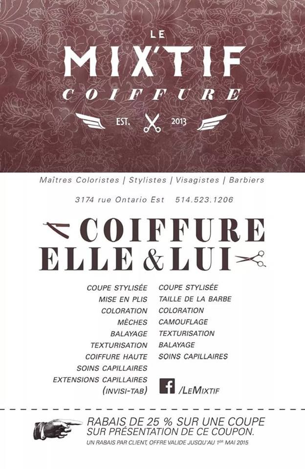 Le Mix&s; Tif Coiffure - Logo