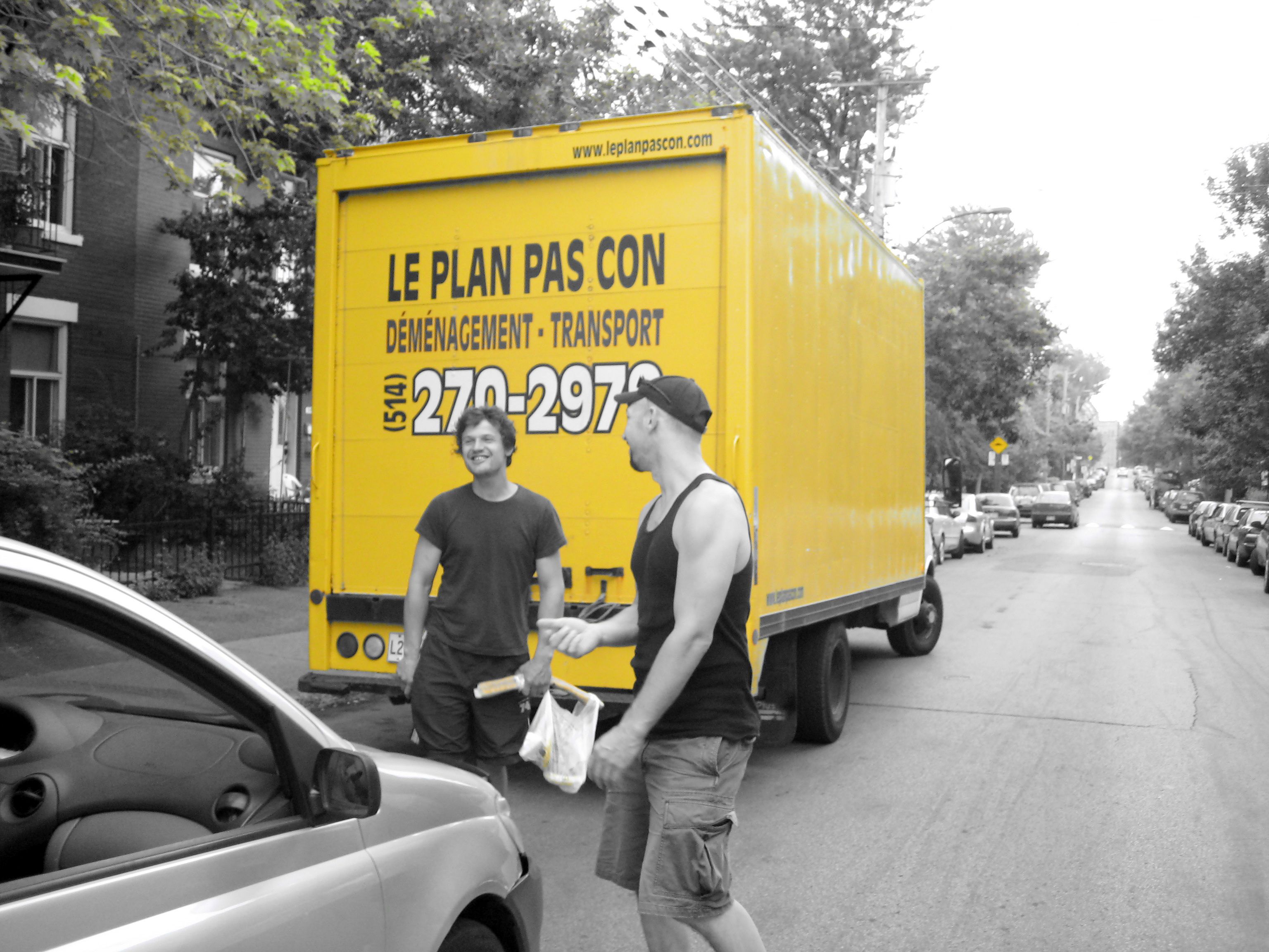 LE PLAN PAS CON - Déménagement - Logo
