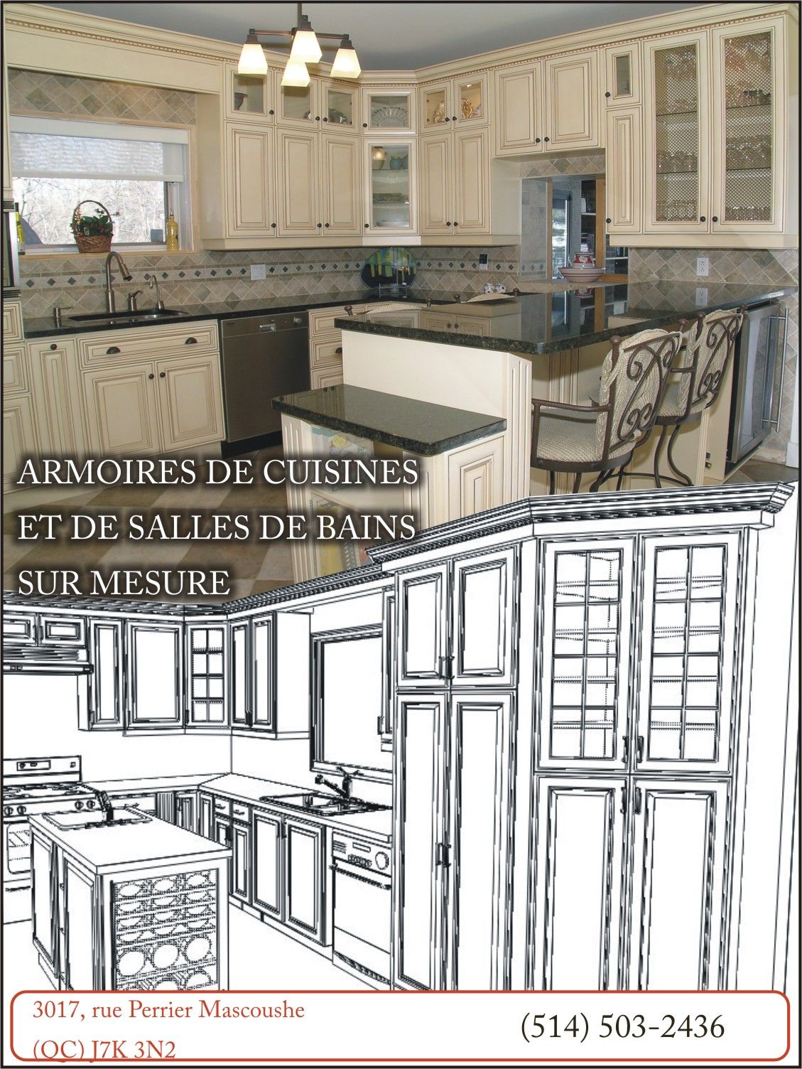 Les Armoires de Cuisines Arkadia Inc - Logo