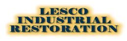 Lesco Industrial Restoration - Logo