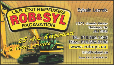 Les Entreprises Rob Syl Excavation - Logo