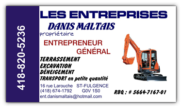 Les entrprises Danis Maltais - Logo