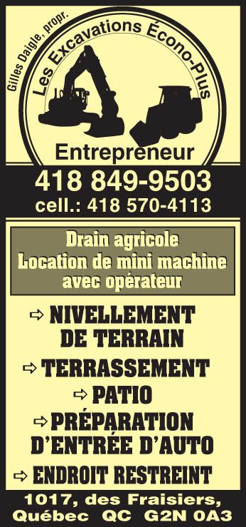 Les Excavations Écono-Plus - Logo