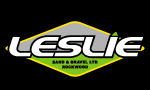 Leslie Sand &a; Gravel - Logo