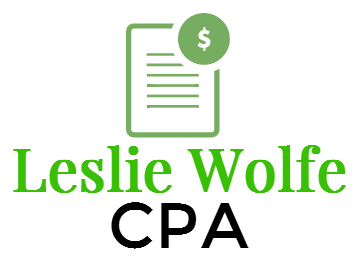 Leslie Wolfe CPA - Logo