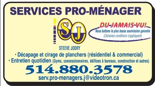 Les Services Pro-Ménager S.J. Enr - Logo