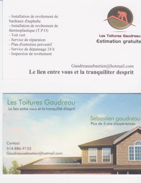 Les Toitures Gaudreau - Logo