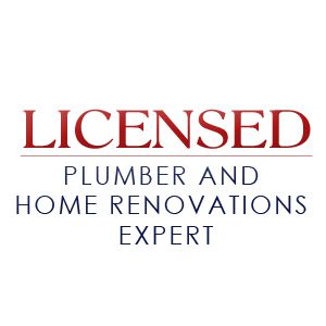 Licensed Plumber and Home Renovations Expert - Logo