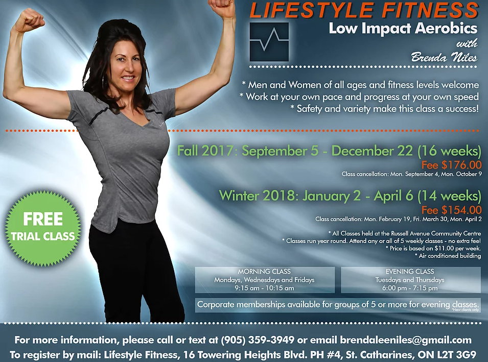 Lifestyle Fitness Low Impact Aerobics with Brenda Niles - Cover photo