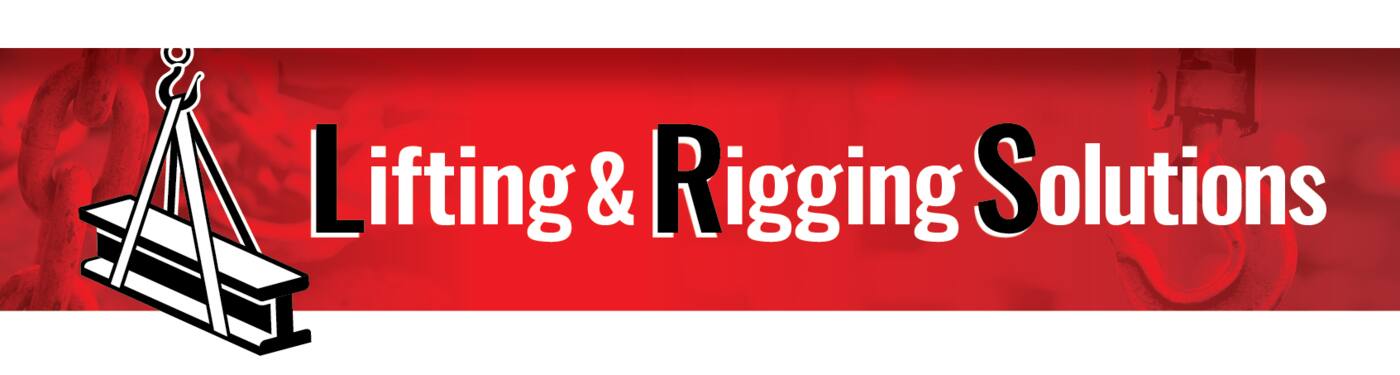 Lifting & Rigging Solutions - Cover photo