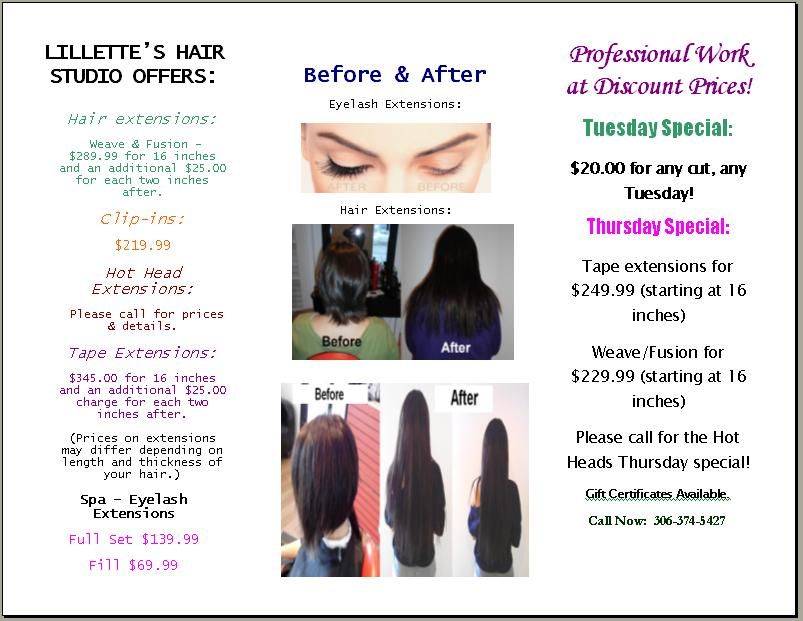 Lillette&s;s Hair Studio - Logo