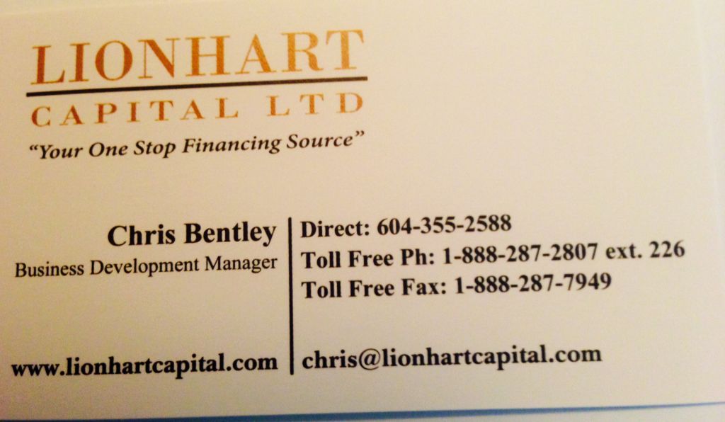 Lion Hart Capital Ltd. - Chris Bentley - Logo