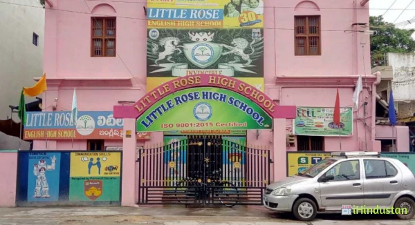Little Rose English High School - Logo