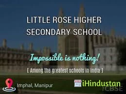 Little Rose Higher Secondary School - Logo