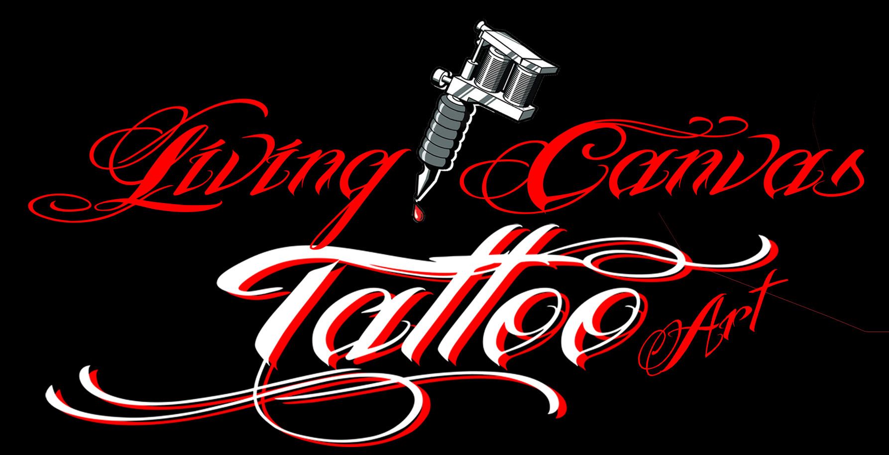 Living Canvas Tattoo Art - Logo