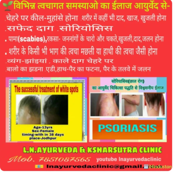 L N Ayurveda & Ksharsutra Clinic - Logo