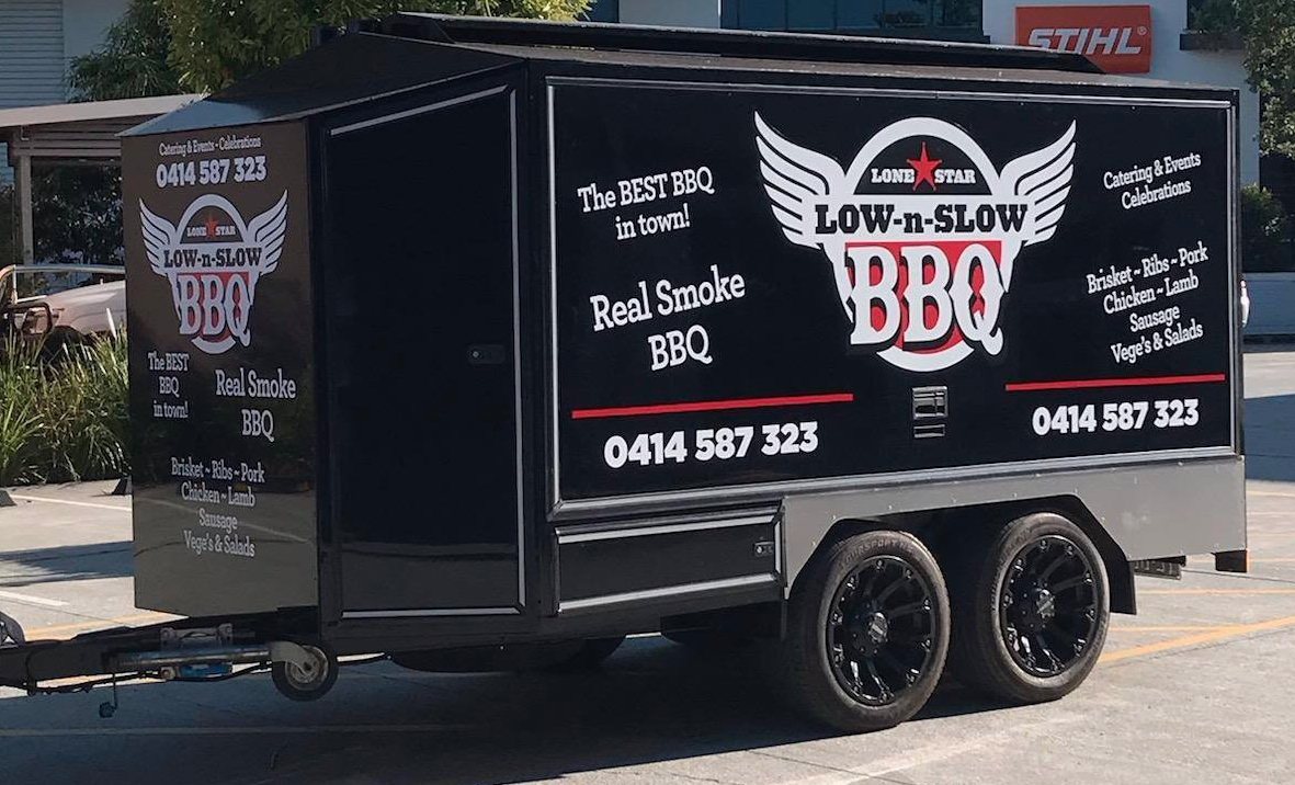 LONE STAR LOW-n-SLOW BBQ - Logo