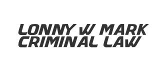 Lonny W Mark Criminal Law - Logo