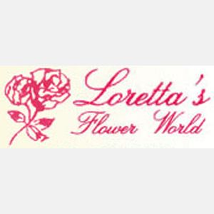 Loretta&s;s Flower World - Logo