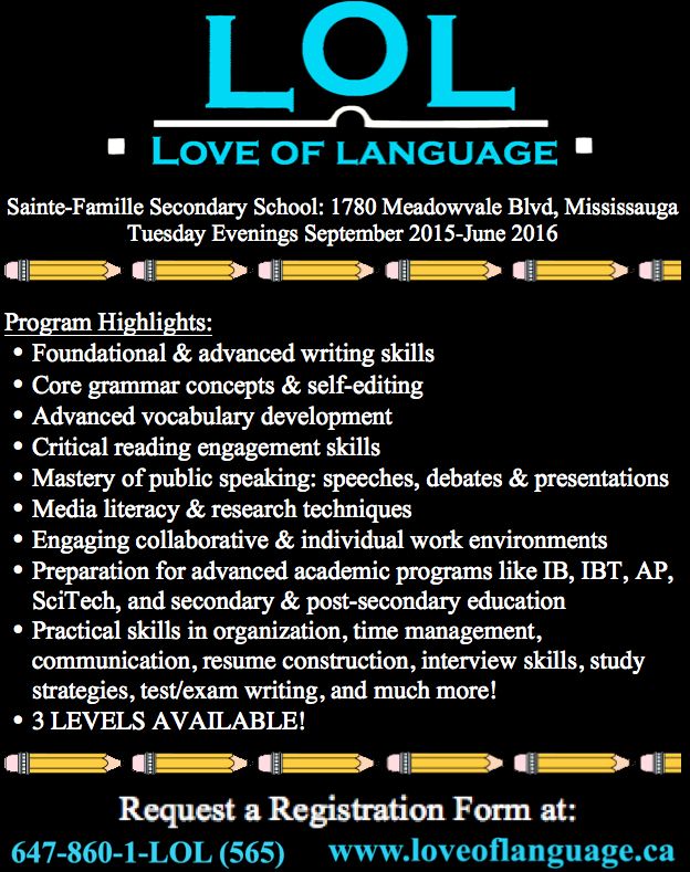 Love Of Language - Logo