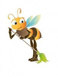 L&s;abeille en Action - Logo