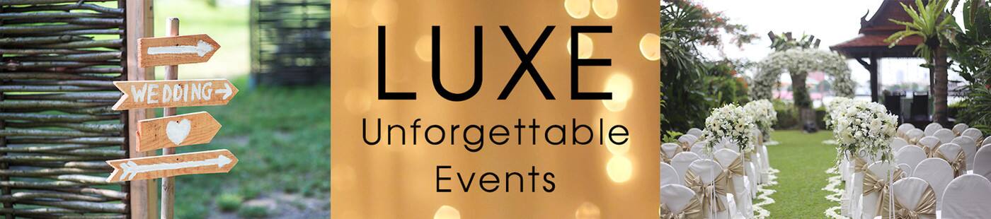 LUXE - Unforgettable Events - Cover photo