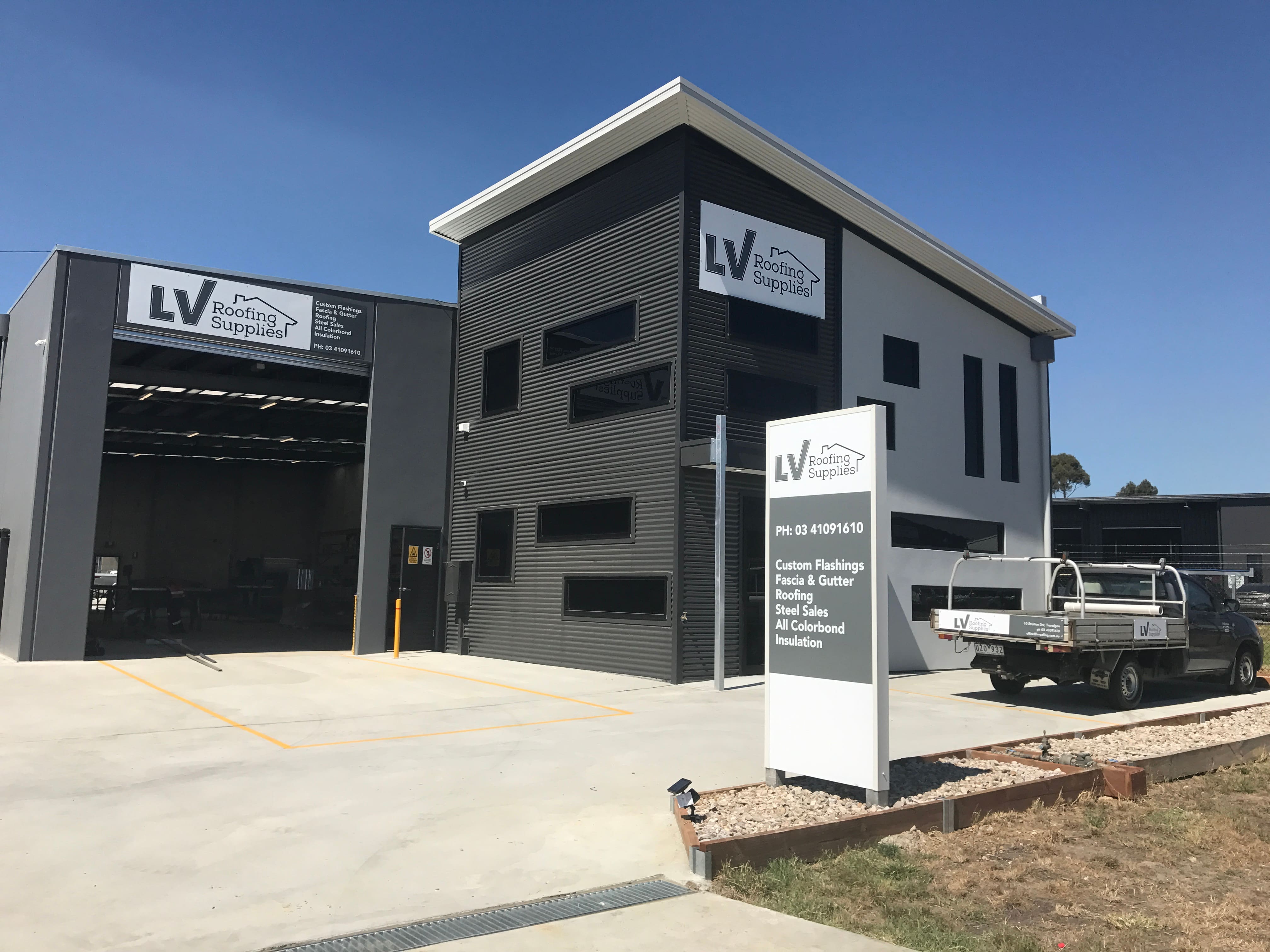 LV Roofing Supplies Pty Ltd - Logo