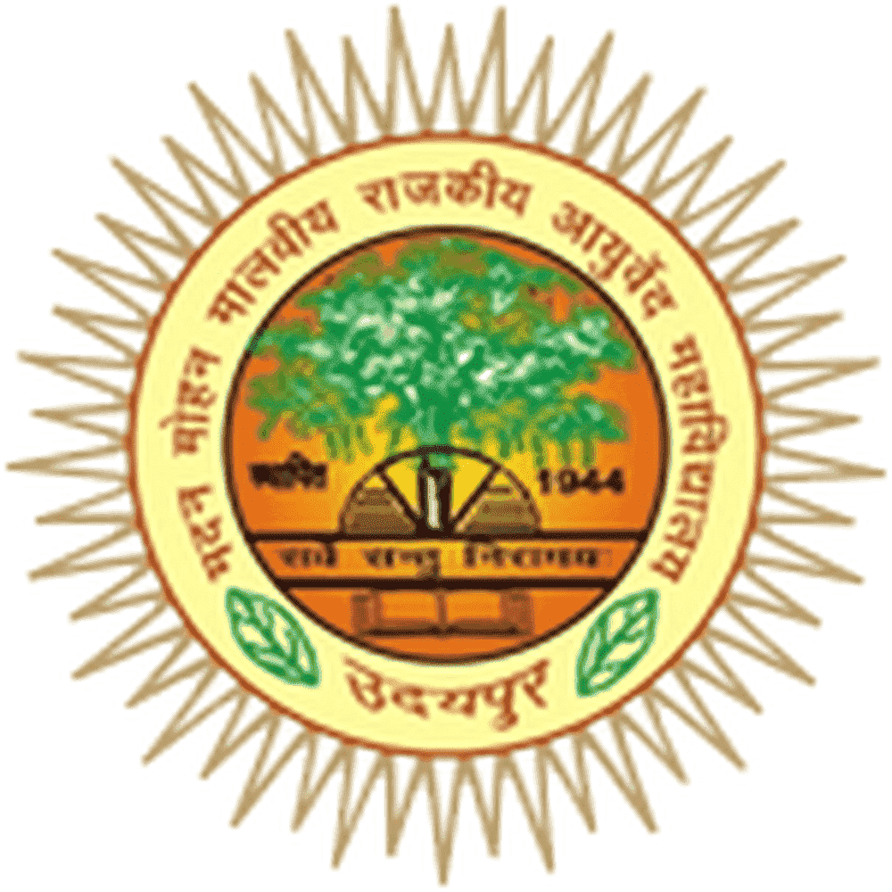 Madan Mohan Malviya Government Ayurved College (MMMGAC) - Logo