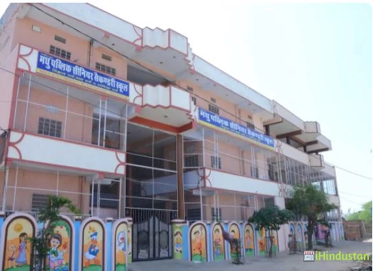 Madho Nagar Public Sen. Sec. School - Logo