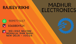MADHUR ELECTRONICS - Logo